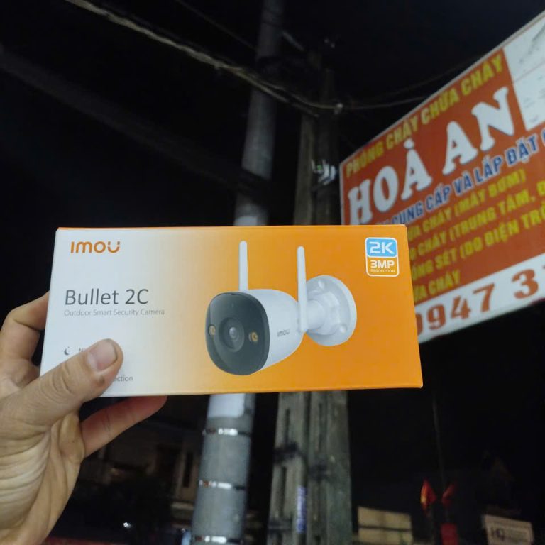 Camera quan sát ngoài trời cho cửa hàng tại Bình Phước - TP.HCM